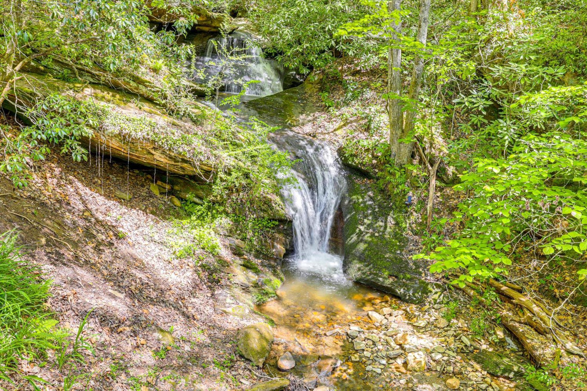 Bryson City Cottage With Hot Tub And Waterfall Views! Exterior foto